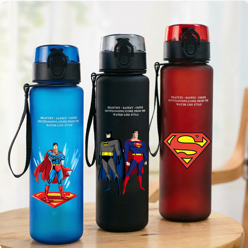 Aquatic Gym - Botella de agua deportiva Supermans de