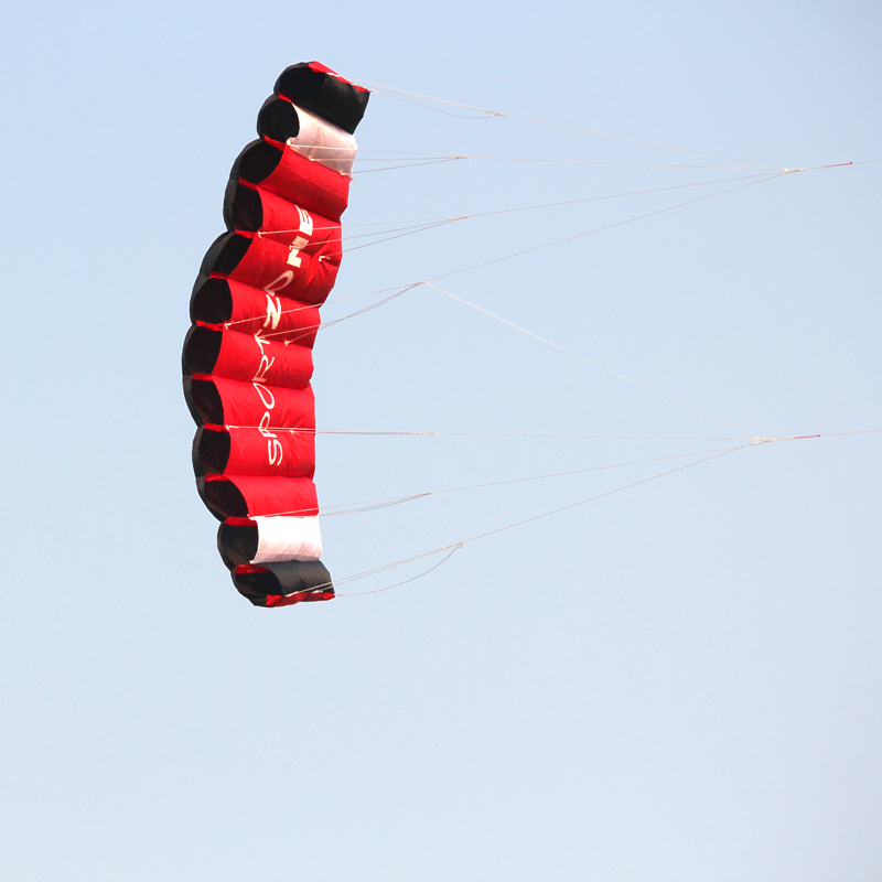 Cometa de Parafoil de doble lí - Kite Surf Bar Control reseña y precio