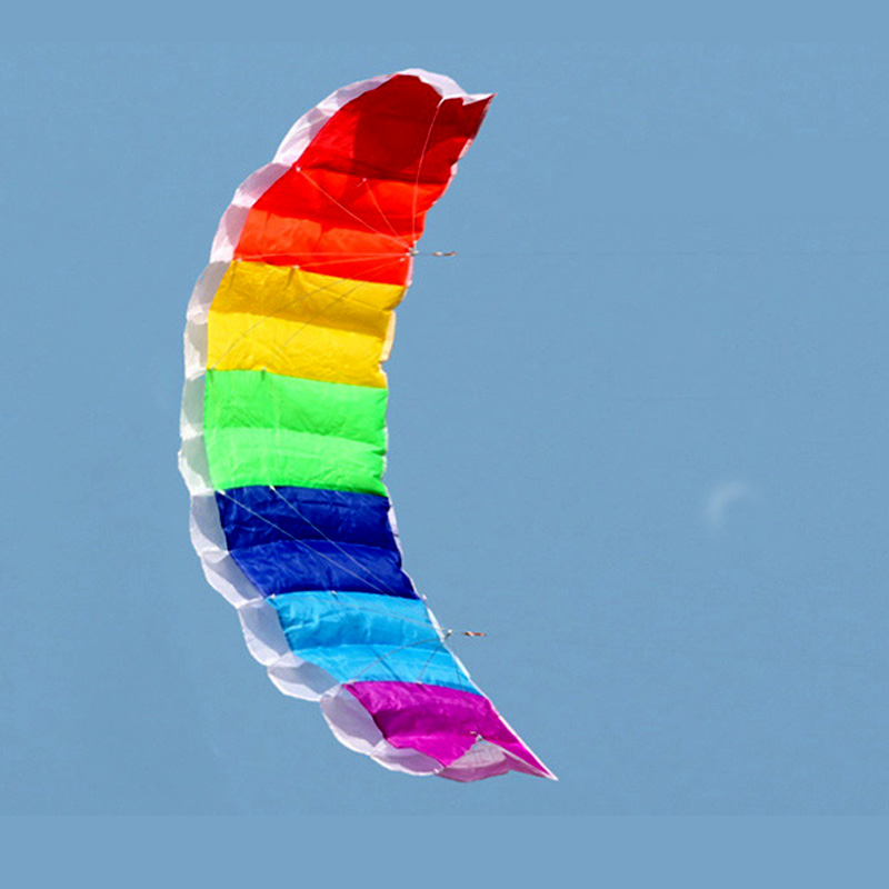 Cometa de Parafoil de doble lí - Kite Surf Bar Control reseña y precio
